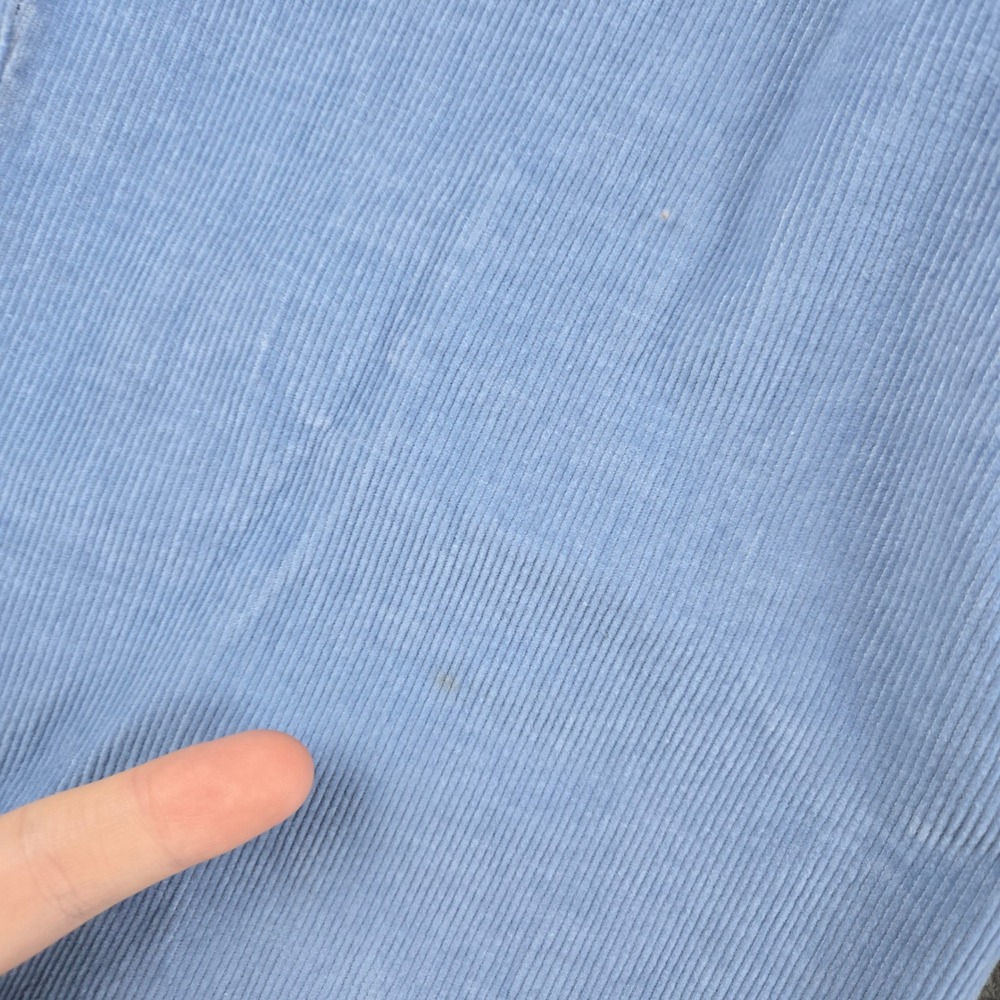Vtg 80s Levis Corduroy Pants Womens 26x32 Blue High Waist Mom Pastel Chic Boho - Picture 8 of 13